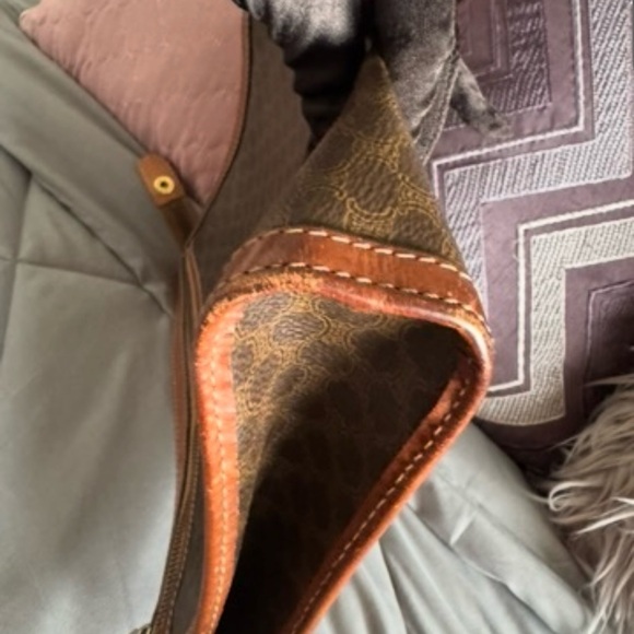 Celine Brown and Tan Clutch - Picture 4 of 9